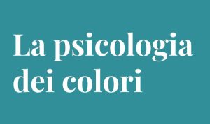 Marketing e psicologia dei colori
