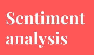 sentiment analysis